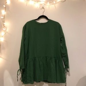 Long Sleeve Button Dress